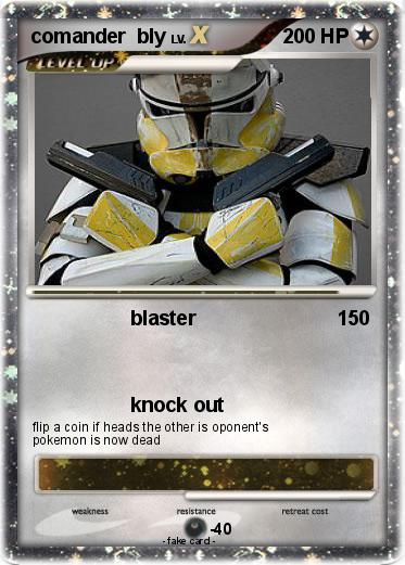 Pokemon comander  bly