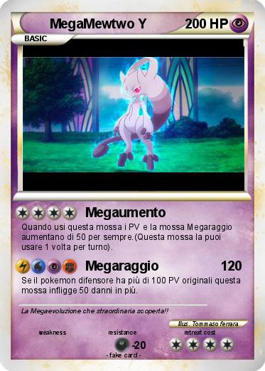 Pokemon MegaMewtwo Y