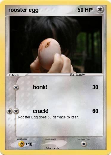 Pokemon rooster egg