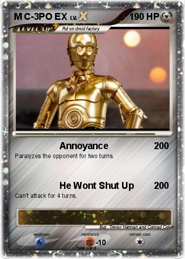 Pokemon M C-3PO EX