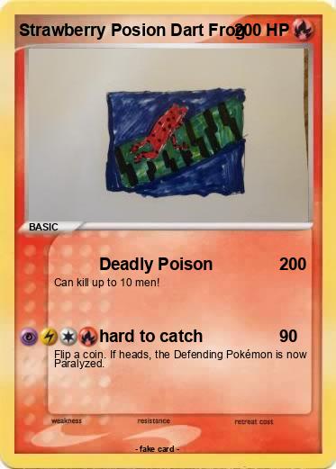 Pokemon Strawberry Posion Dart Frog