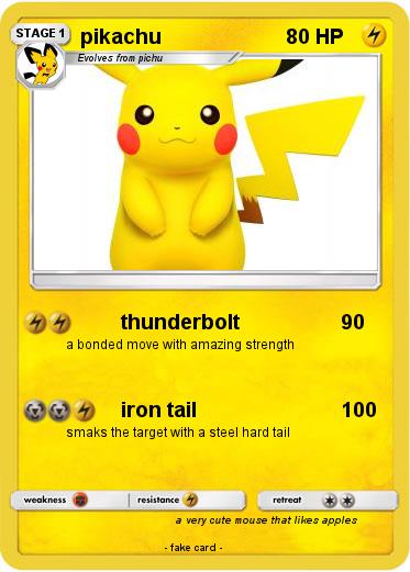 Pokemon pikachu