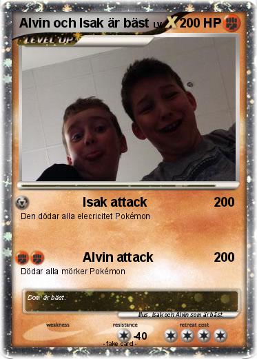 Pokemon Alvin och Isak är bäst