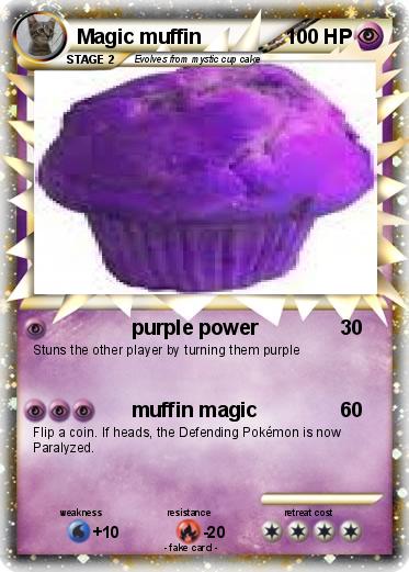 Pokemon Magic muffin