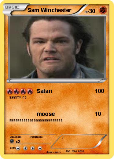 Pokemon Sam Winchester