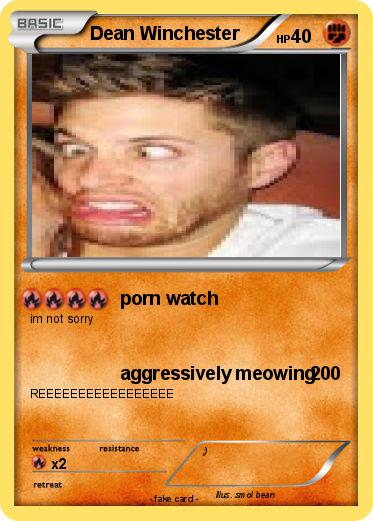 Pokemon Dean Winchester