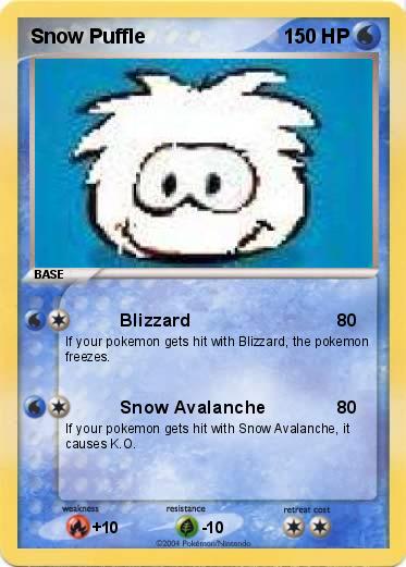 Pokemon Snow Puffle