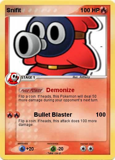 Pokemon Snifit