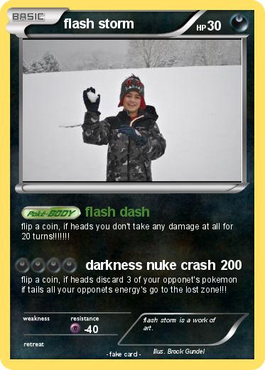Pokemon flash storm