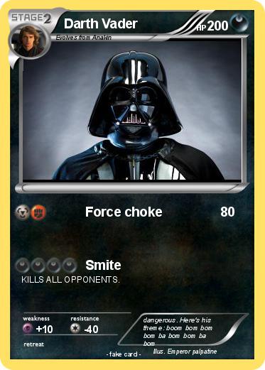 Pokemon Darth Vader
