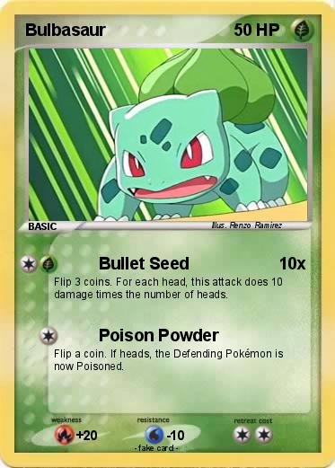 Pokemon Bulbasaur