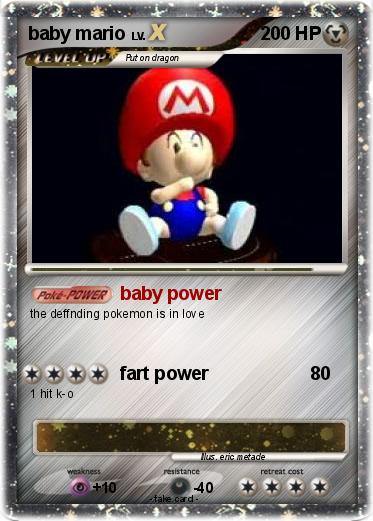Pokemon baby mario
