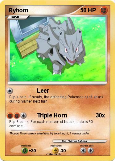 Pokemon Ryhorn