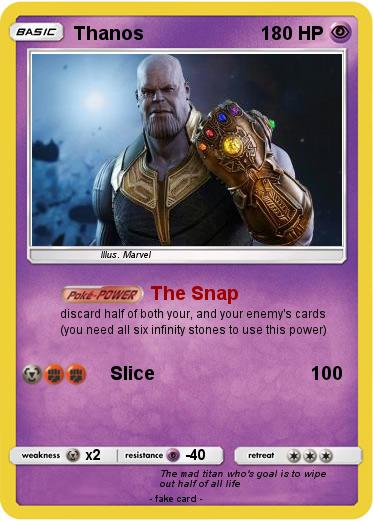 Pokemon Thanos