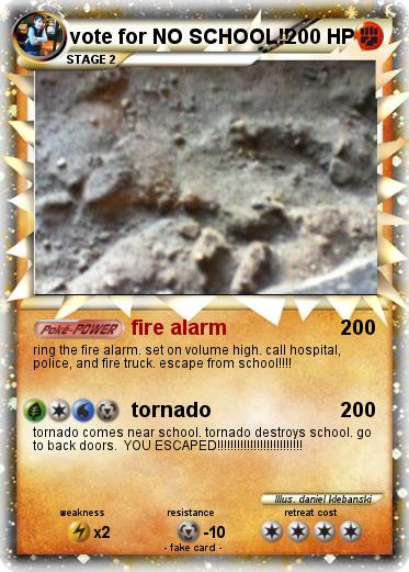 Pokemon vote for NO SCHOOL!!