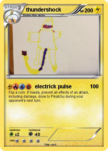 Pokemon thundershock