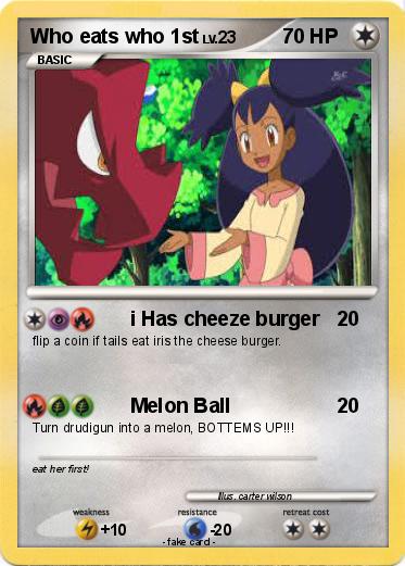 Pokemon Who eats who 1st