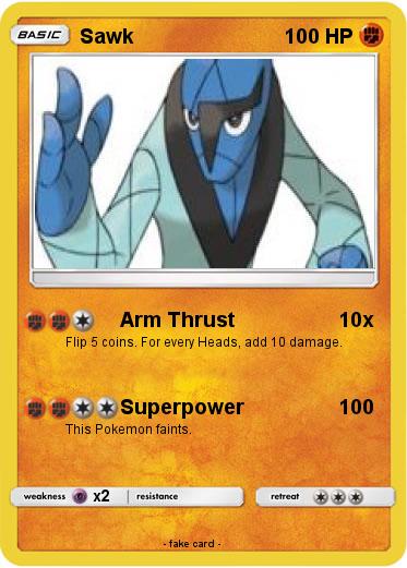 Pokemon Sawk