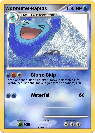 Pokemon Wobbuffet-Rapids