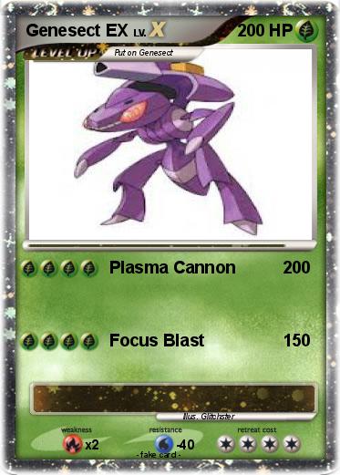 Pokemon Genesect EX