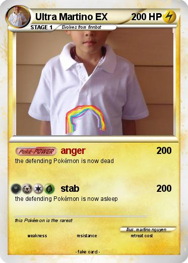 Pokemon Ultra Martino EX