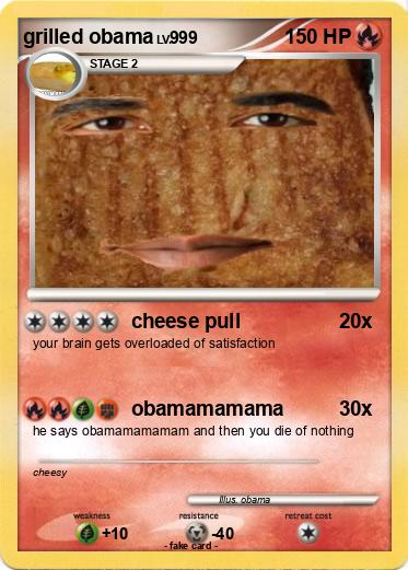 Pokemon grilled obama