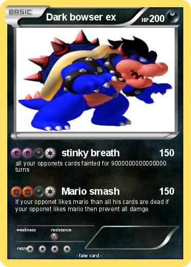 Pokemon Dark bowser ex