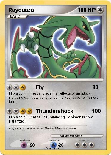 Pokemon Rayquaza