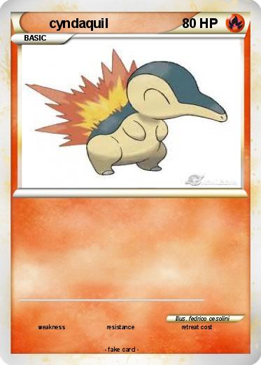 Pokemon cyndaquil