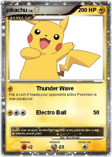 Pokemon pikachu