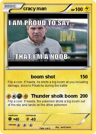Pokemon cracy man