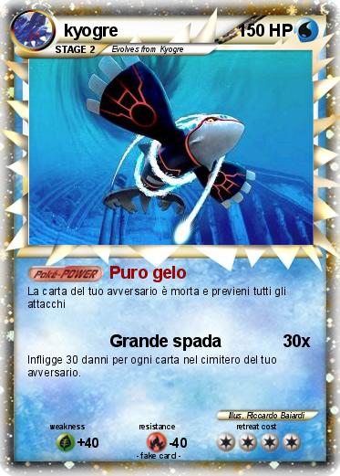 Pokemon kyogre