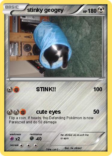Pokemon stinky geogey
