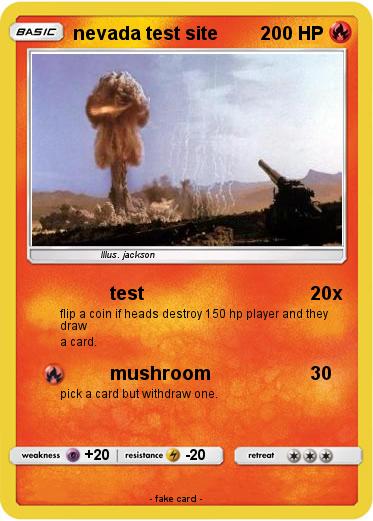 Pokemon nevada test site