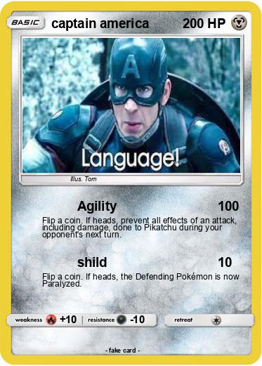 Pokemon captain america