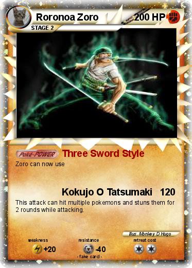 Pokemon Roronoa Zoro