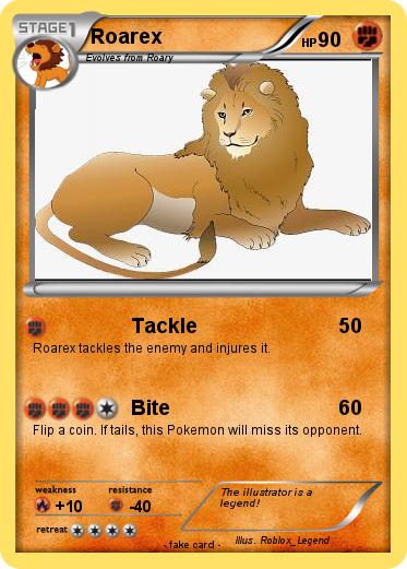 Pokemon Roarex