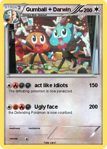 Pokemon Gumball + Darwin