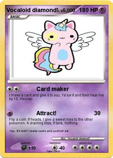 Pokemon Vocaloid diamond!