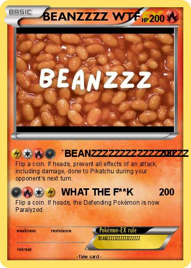 Pokemon BEANZZZZ WTF