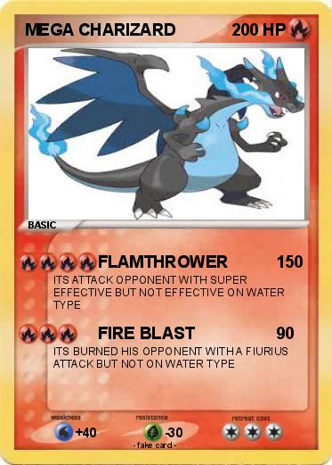 Pokemon MEGA CHARIZARD