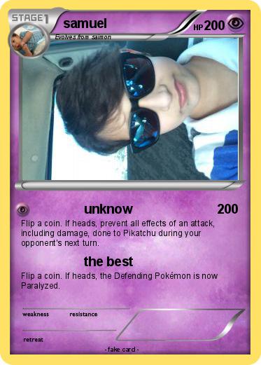 Pokemon samuel