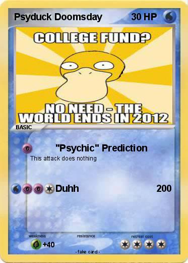 Pokemon Psyduck Doomsday
