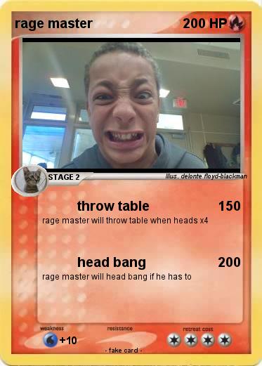 Pokemon rage master