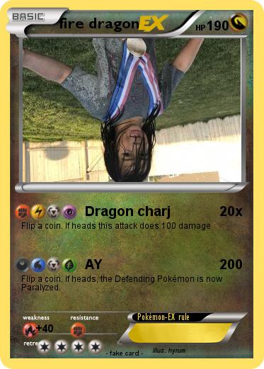 Pokemon fire dragon