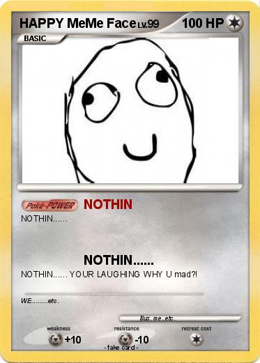 Pokemon HAPPY MeMe Face