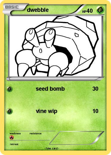 Pokemon dwebble