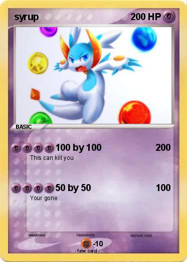 Pokemon syrup