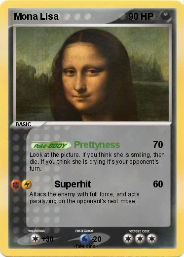 Pokemon Mona Lisa
