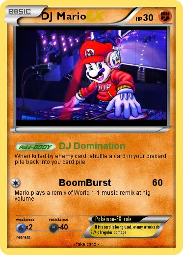Pokemon DJ Mario